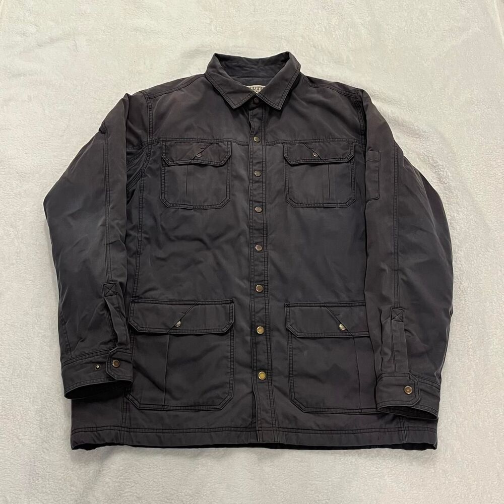 Duluth-trading-company Men's Black and Navy Jacket
